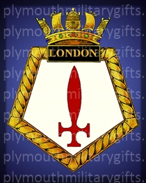 HMS London (old) Magnet